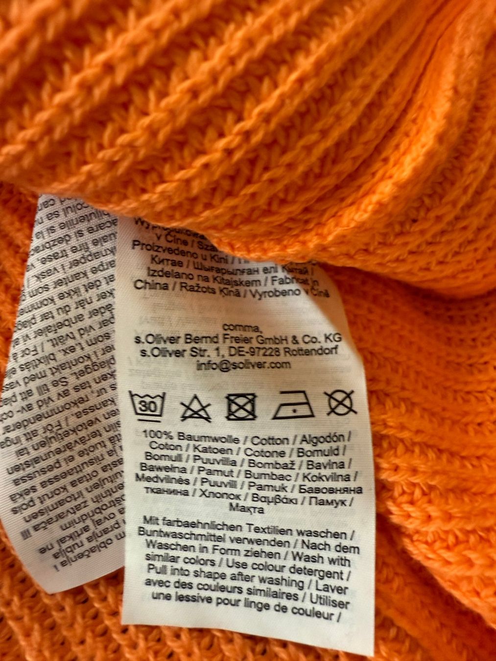 Comma Maglioni & Felpe: Comma Pullover Gr. 36 Baumwolle – Usato da Kirchdorf AG venduto da coco123 5