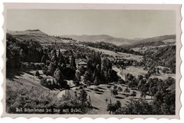 Bad Schönbrunn bei Zug mit Gubel, datiert 1935