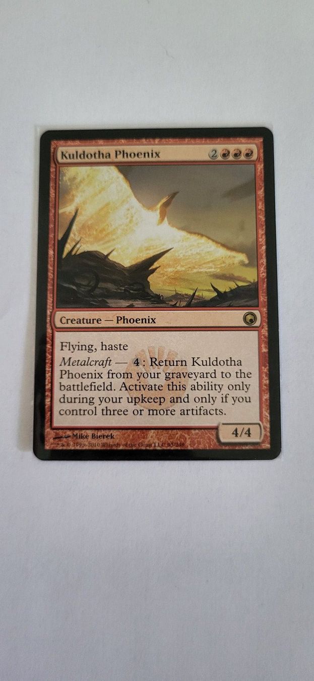 Magic The Gathering Carte collezionabili: MTG – Kuldotha Phoenix – Usato da Münsingen venduto da Heroism2010