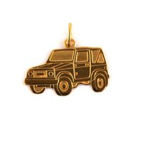 Goldanhänger 18K Auto