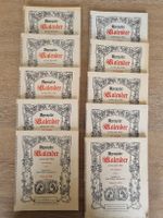 10 Appenzellerkalender antik von 1960-1969