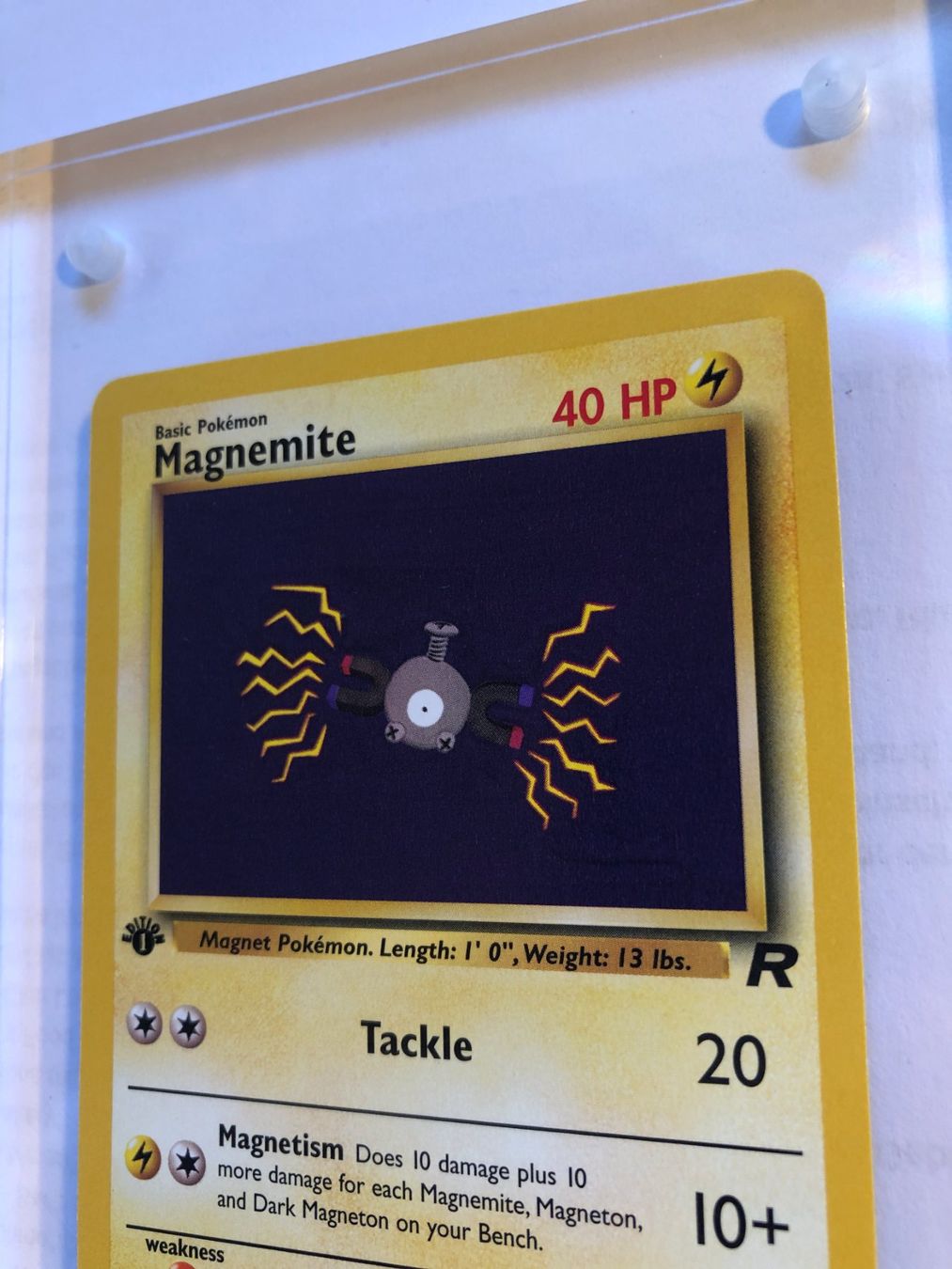 Sammelbilder & Trading cards: Magnemite 1st Team Rocket - MINT - ab 1.- – Gebraucht aus Giubiasco von dan_pr8b 3