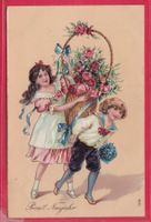 PRÄGEKARTE, PROSIT NEUJAHR, 29.12.1908