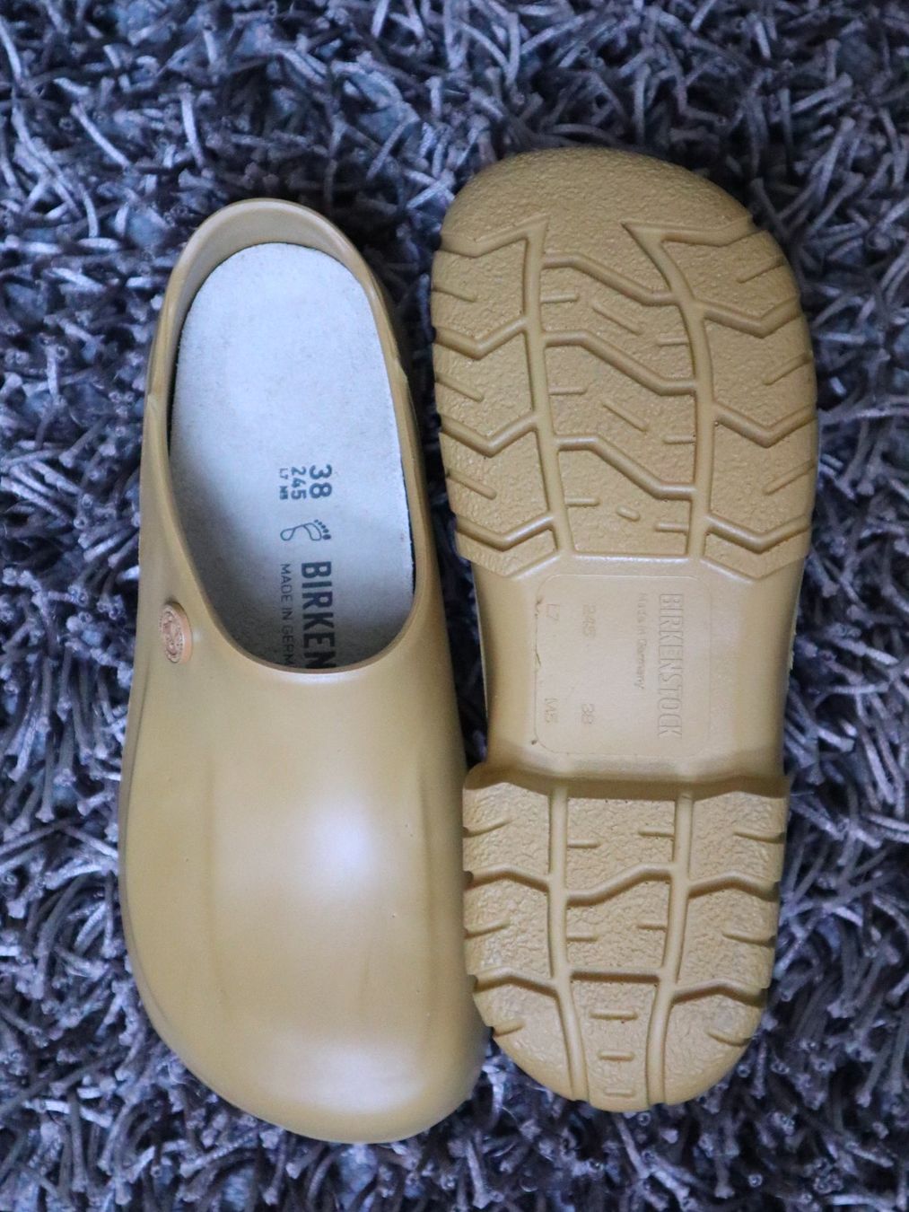 Birkenstock Scarpe da uomo: Birkenstock, Clogs, Beruf/ Garten/ Freizeit, 38, braun, NEU – Nuovo e nell'imballaggio originale da Wattwil venduto da glueck 3