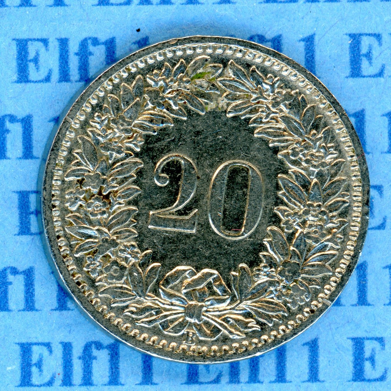 Tutti le monete: CHF___0.20 1913 ss 20 Rappen – Usato da Widnau venduto da Elf11 1