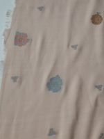 Ital. Designer Viskose Caddy bestickt, 1.50x1.20m rosa
