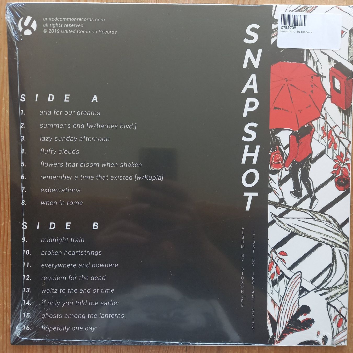 Dischi in vinile: Biosphere – Snapshot LP, 2019 – Nuovo e nell'imballaggio originale da münchenstein venduto da karl_heinz_krasser 1