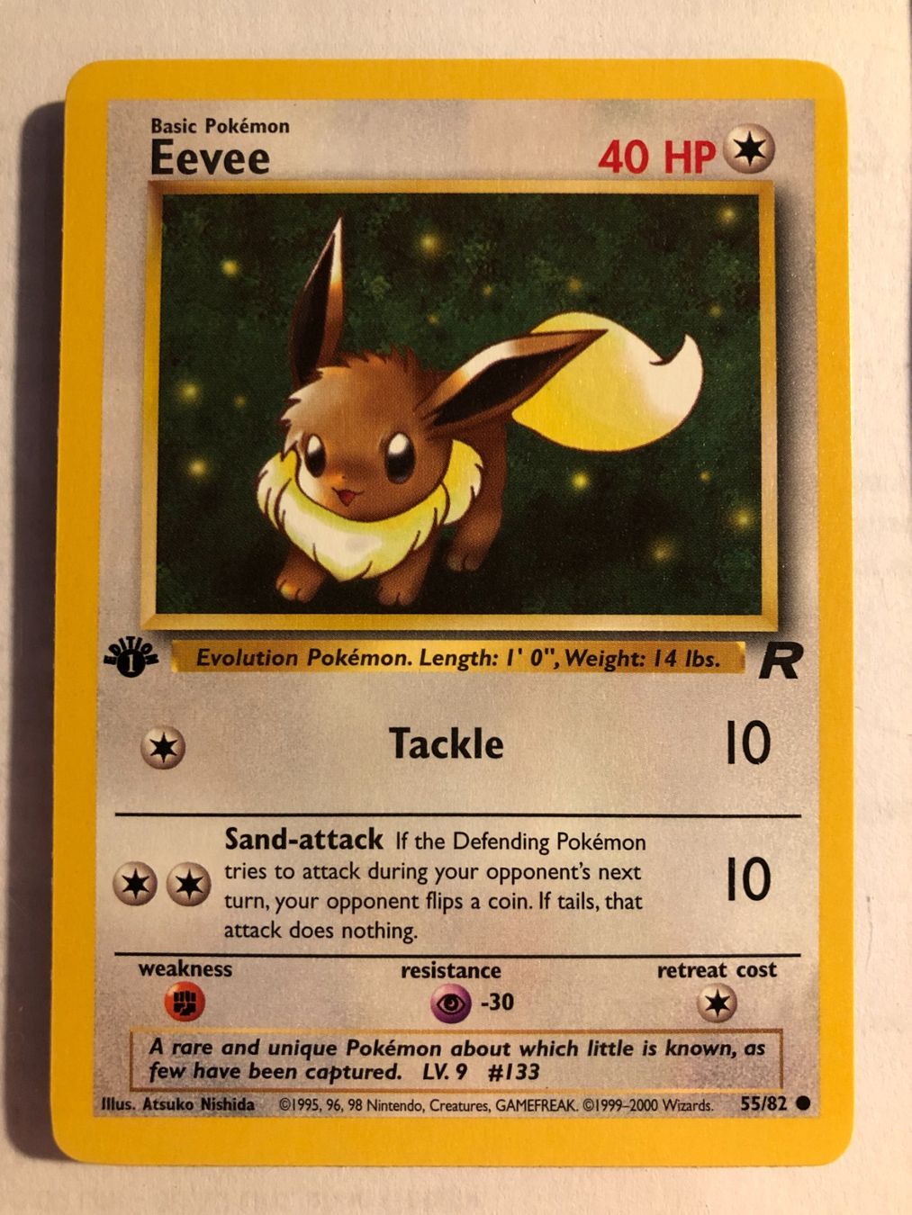 Carte collezionabili: Eevee 1st Team Rocket - MINT - ab 1.- – Usato da Giubiasco venduto da dan_pr8b