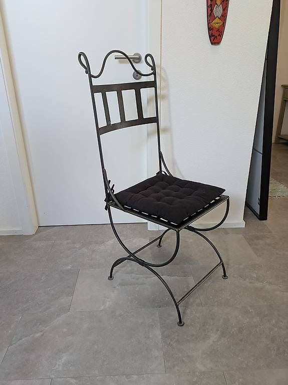Chaises: 4 chaises en fer forgé – D'occasion à Corcelles-le-Jorat par jmirand 1