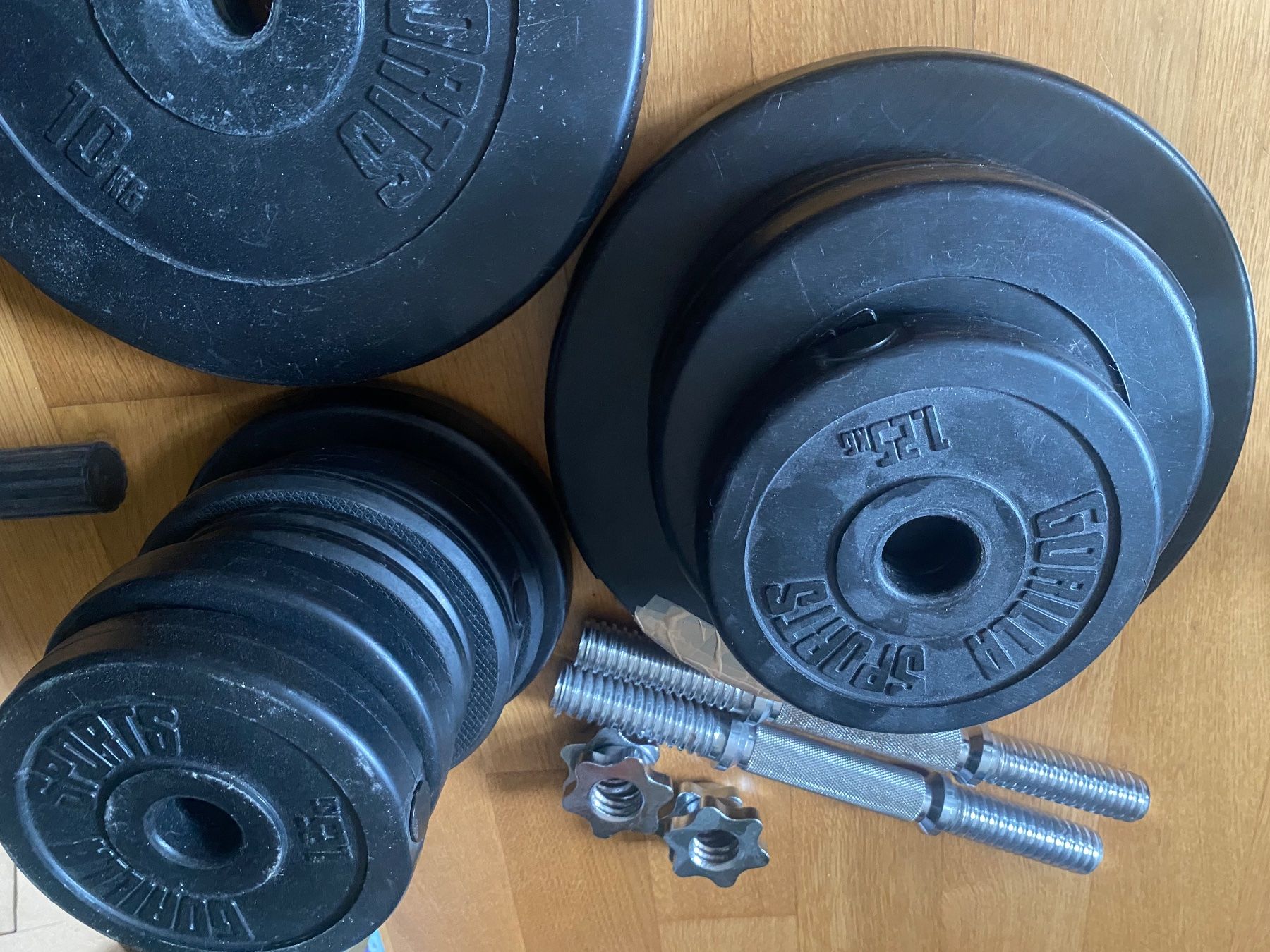 Hometrainer: Squat rack + barbells + weights – Usato da Zürich venduto da mel_z6hd 2