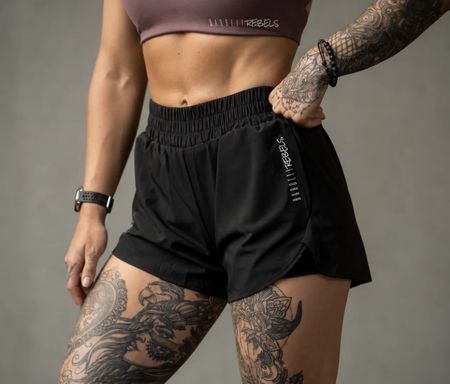 Barbell Rebels Hybrid Shorts Training Gr s schwarz neu