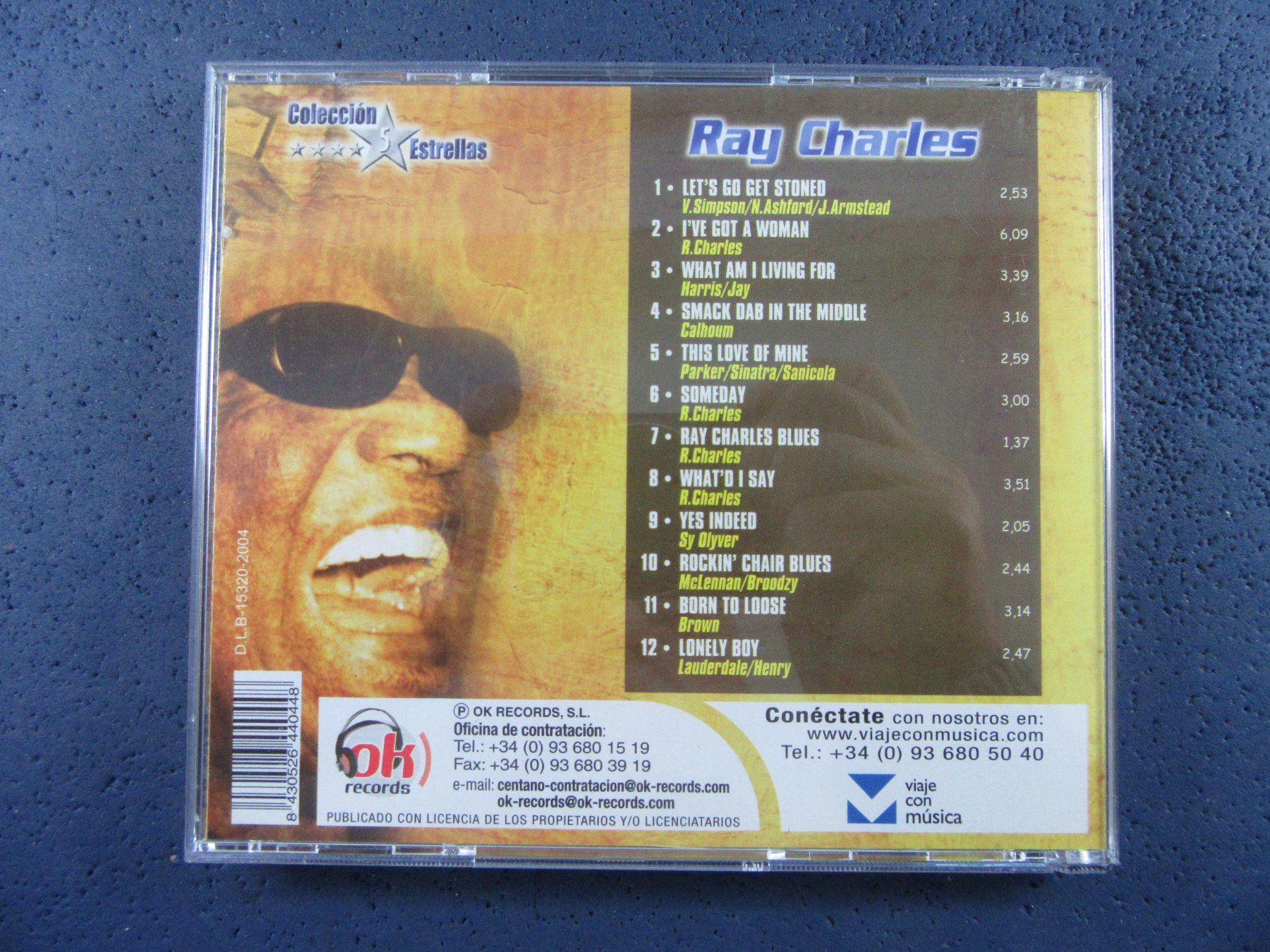 CD: RAY CHASRLES CD COLECTION 5 ESTRELLAS – Usato da Ettingen venduto da Hausi4711 1