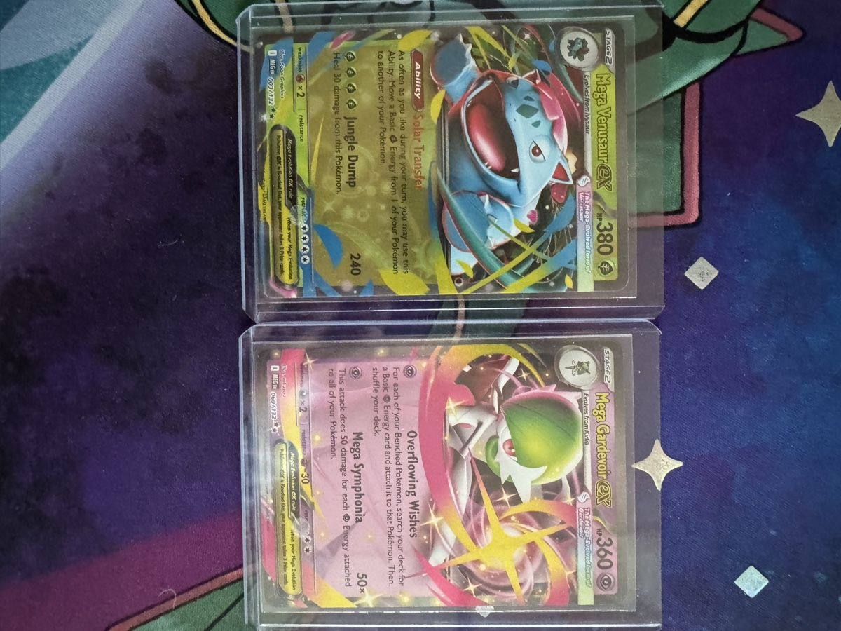 Pokémon Carte collezionabili: Lot 6 cartes Pokémon Méga Evolution ex – Nuovo (secondo la descrizione) da Tramelan venduto da Poke_rys 3
