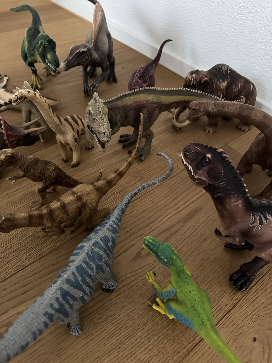 Schleich Giocattoli: Schleich Dinosaurier-Sammlung – Usato da Ebikon venduto da Rineichen 2