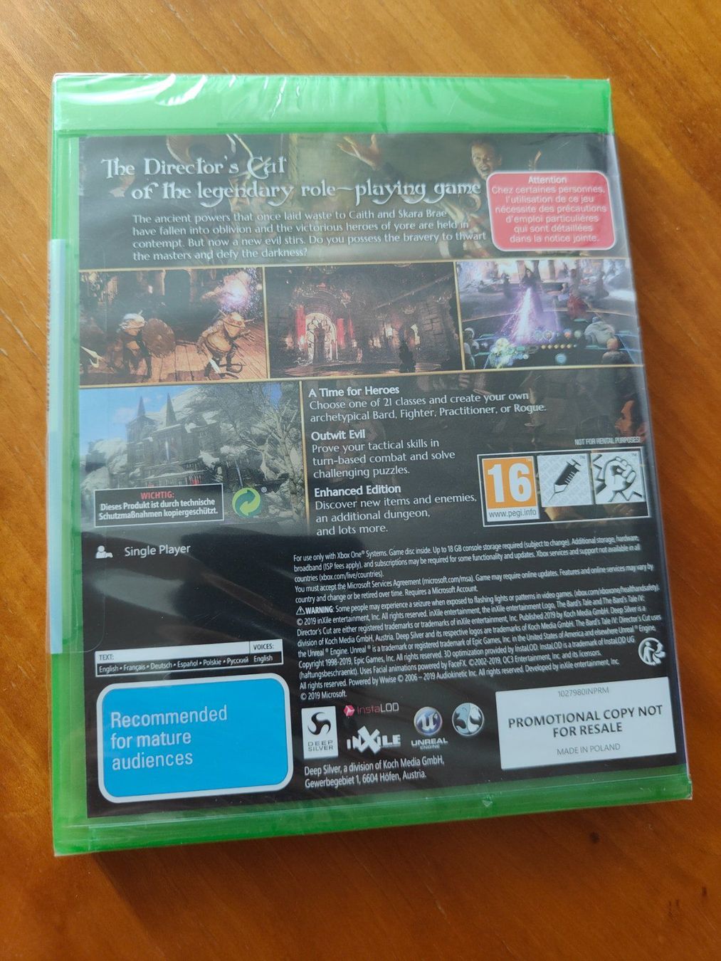 Spiele: Bard's Tale XBOX ONE (Vollversion) - NEU / SEALED – Neu und originalverpackt aus Bern von breesell321 1