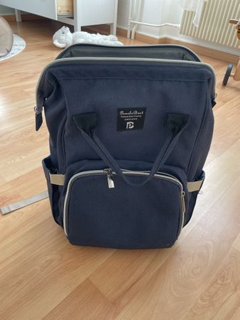 Wickelrucksack Pamelo Best blau in gutem Zustand