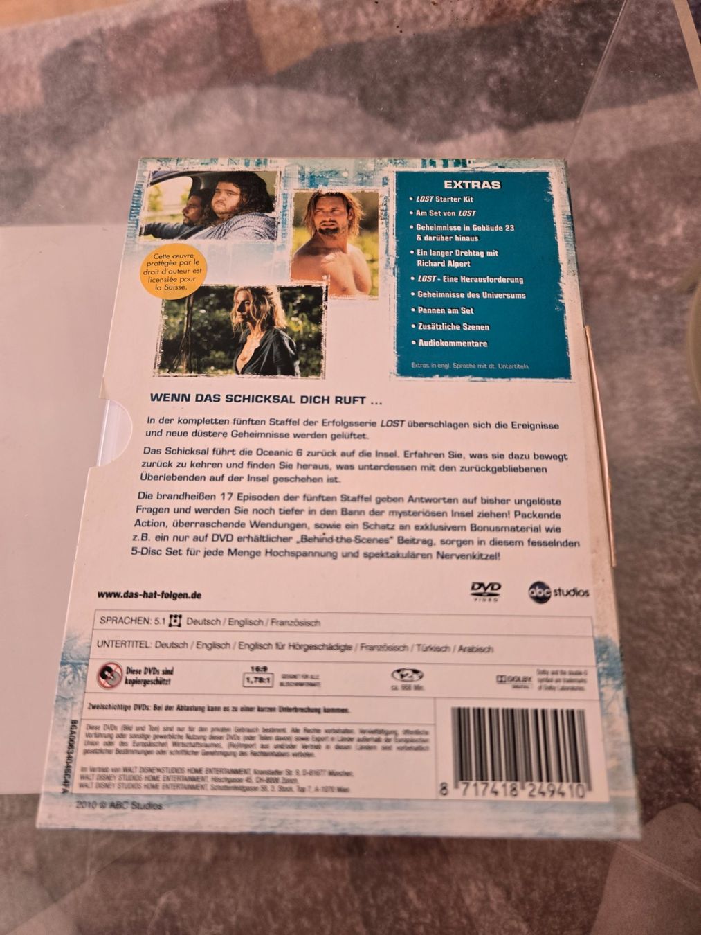 Tutti i DVDs: Lost Season 5 – Usato da Bussigny venduto da Kfdlt 1