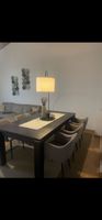 Table à manger extensible rectangulaire bois foncé bon état