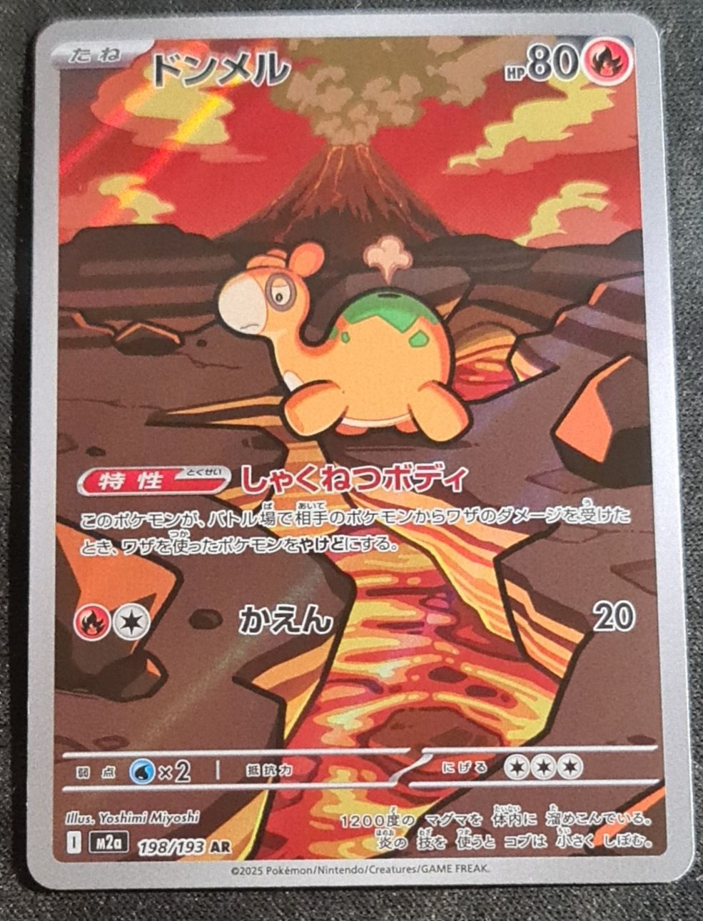 Pokémon Sammelbilder & Trading cards: Pokemon Numel #198 M2a – Neu (gemäss Beschreibung) aus Oberhof von Flipper404