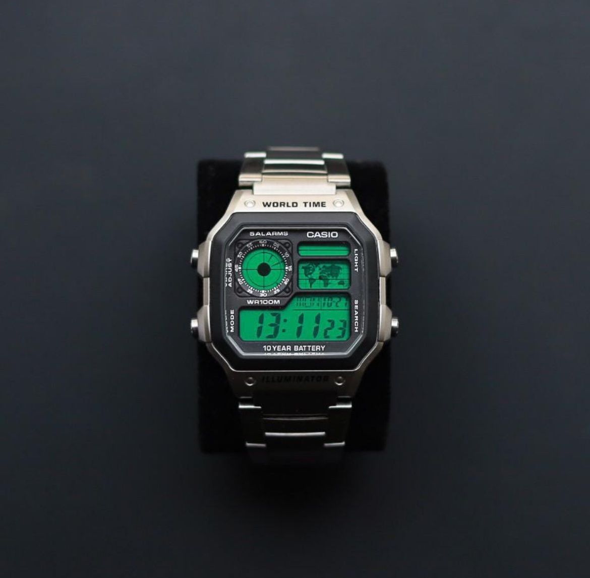 Casio Uhren: Casio Lime Violet Custom Mod Watch | 10j. Batterie – Neu und originalverpackt aus Luzern von Vi-Print 3