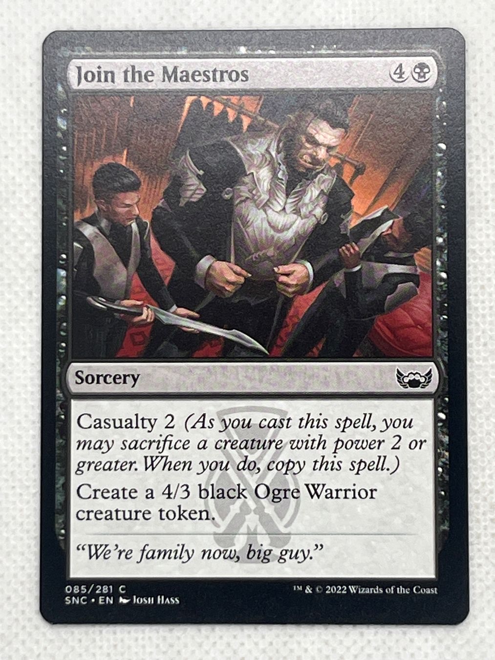 Magic The Gathering Sammelbilder & Trading cards: Magic The Gathering Karte "Join the Maestros" – Gebraucht aus Hinterkappelen von Kim1992