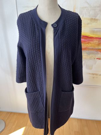 COS Strickjacke, Grösse M, Dunkelblau