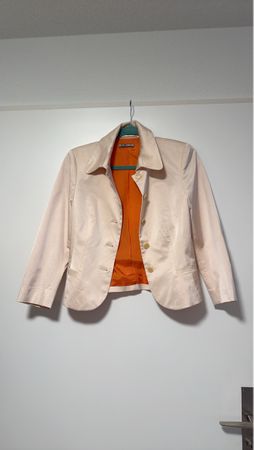 St. Emile Women's Beige Blazer Jacket - Size 34, Spring