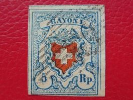 Rayon: 17II T.8 C1-LU, Gruppen-Kernstück mit Trennlinie !