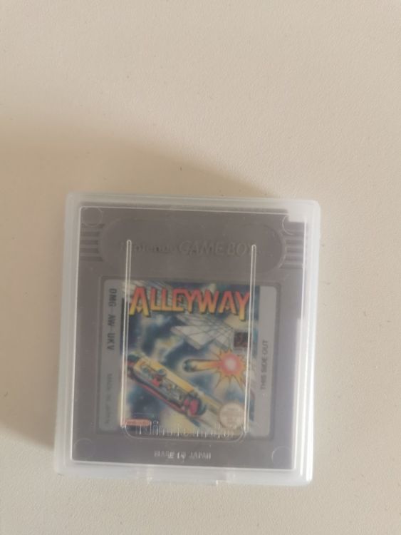 Notice Du Jeu Game Boy « Alleway » - État Bon, éditeur Nintendo - Pour Collectionneurs
