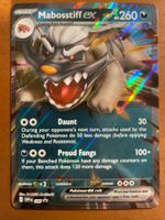 Pokemon Mabosstiff eX (Versand gratis)