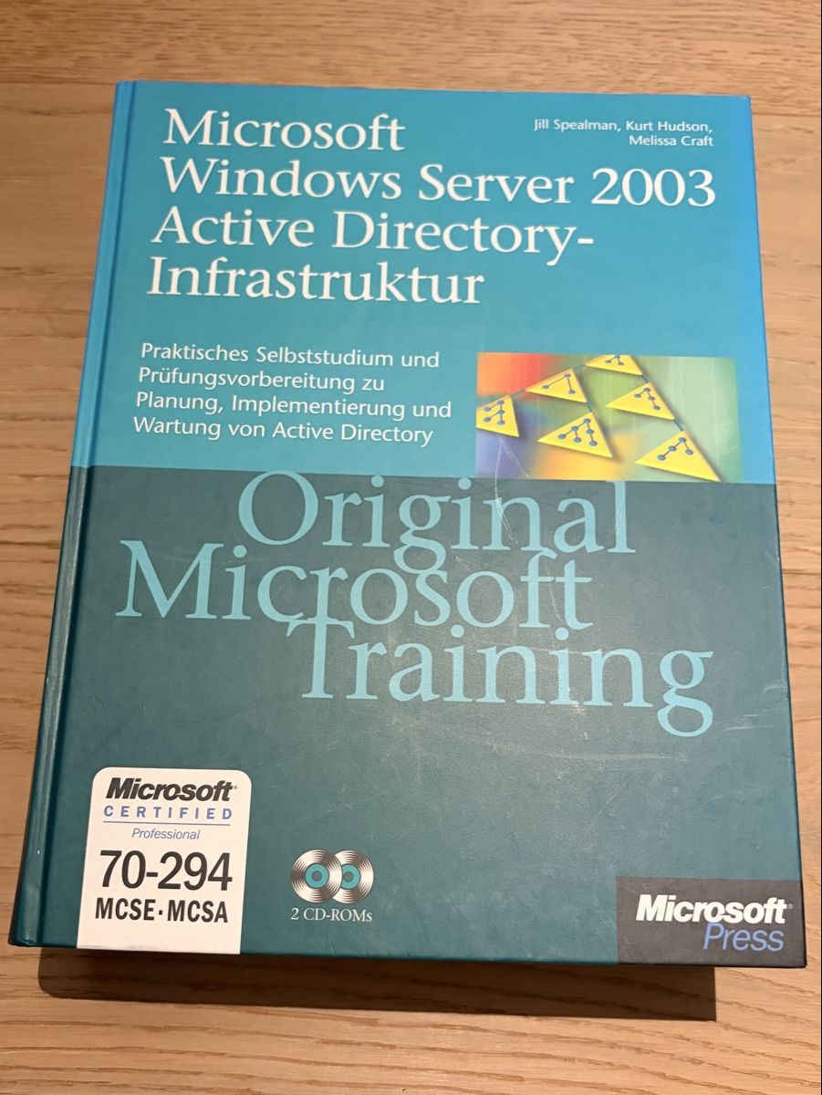 Bücher: Buch: Original Microsoft Training – Gebraucht aus Muttenz von dancas