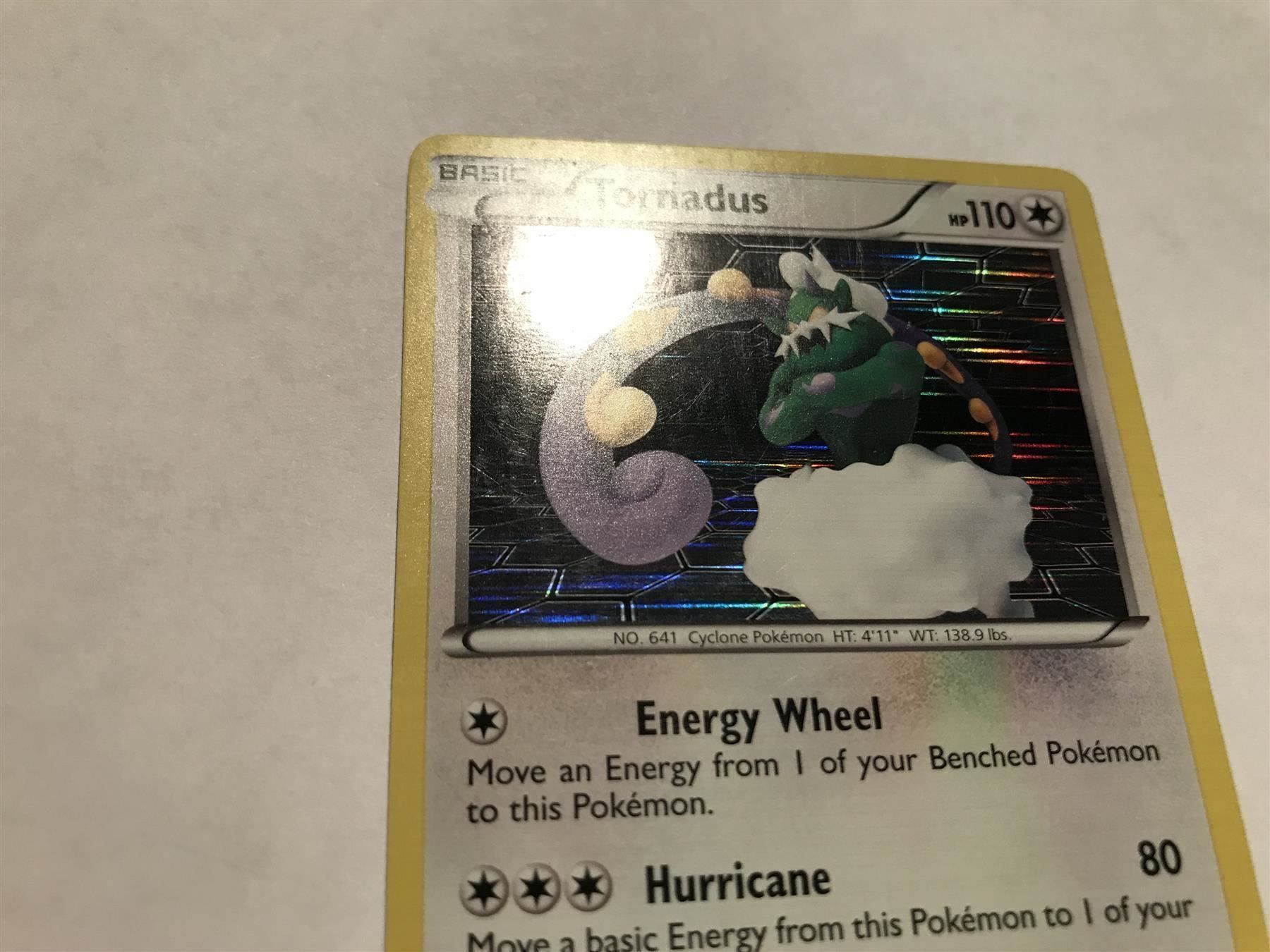 Pokémon Carte collezionabili: Tornadus holo – Usato da Hagendorn venduto da Pokecollectorch 4