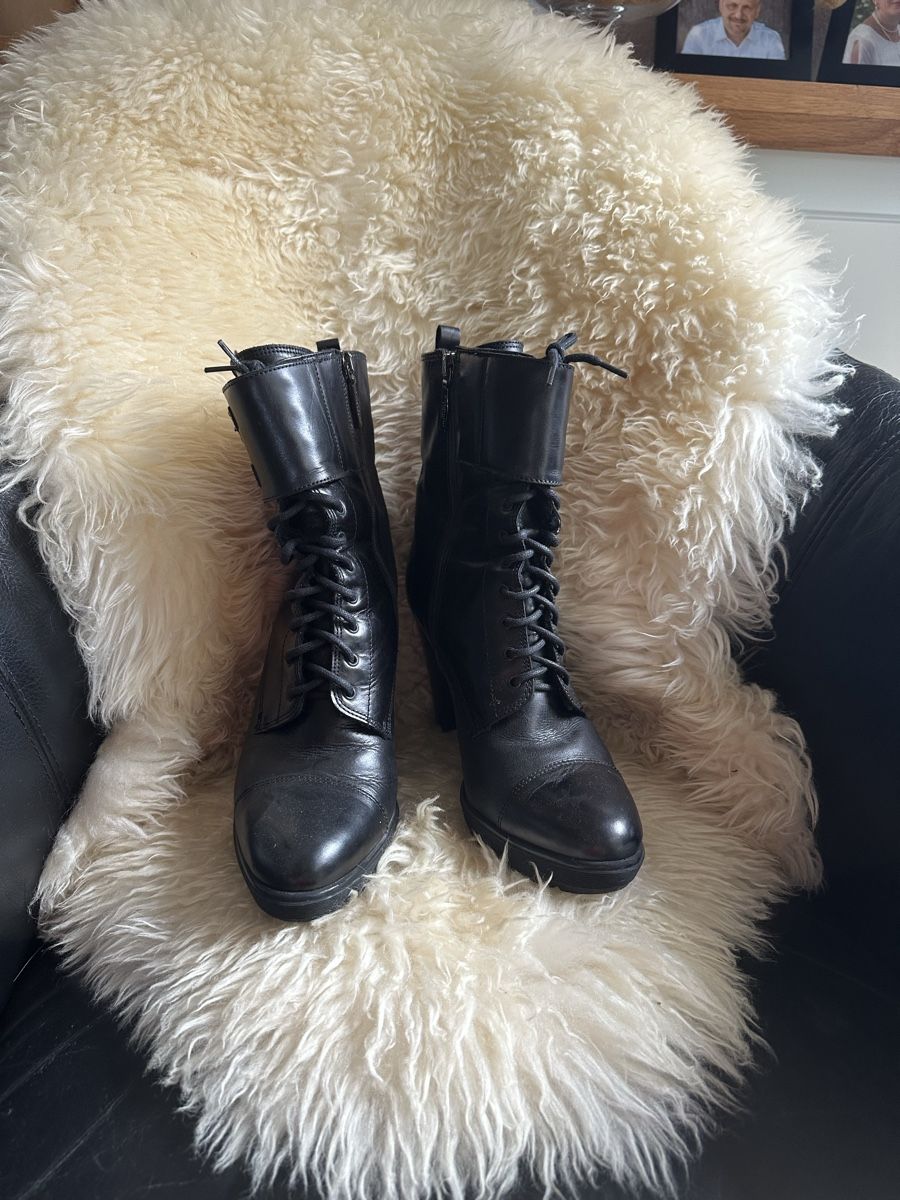 Baldinini Scarpe da donna: Baldinini Gr.40 schwarz Fell Leder – Nuovo (secondo la descrizione) da Dorf venduto da marfikgnidka 2