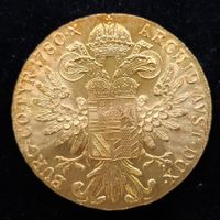 Maria Theresia Silber 835/1000 vergoldet
