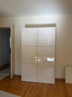 IKEA BESTÅ Schrank 120x42x193 cm weiss Hochglanz