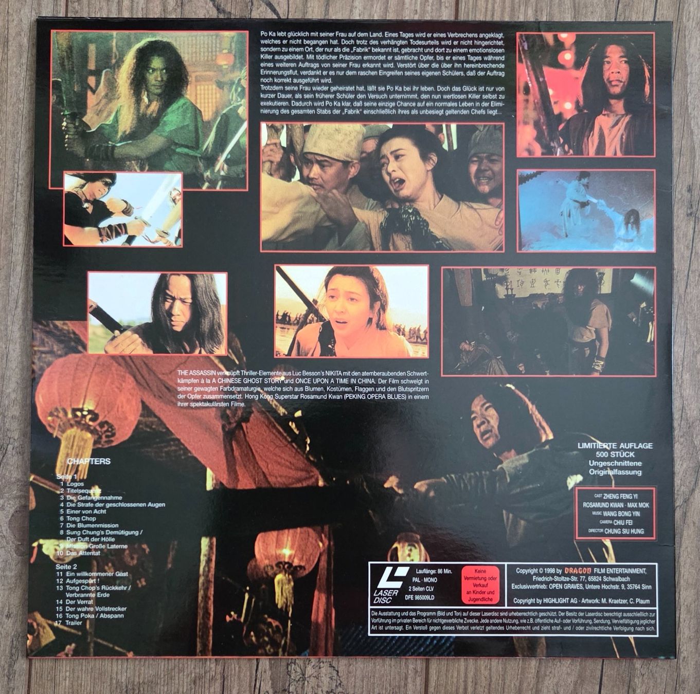 Tutti i DVDs: The Asassin - Laser Disc – Usato da Wauwil venduto da oeh_5zcb 1