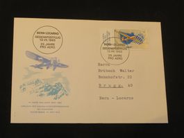 25 Jahre Pro Aero, 13.VII. 1963 Bern-Locarno,