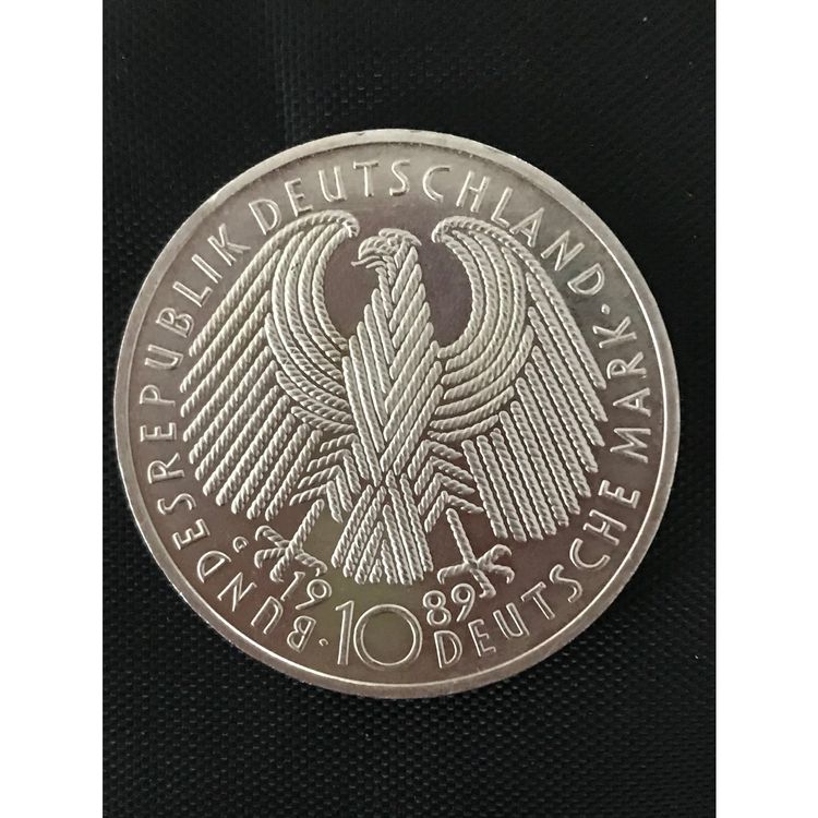 10 f münze 1989