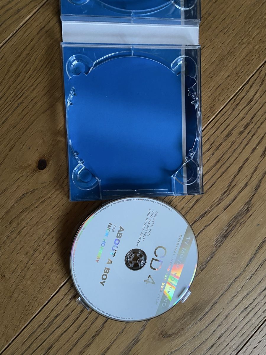 Audiolibri: About A Boy - Hörbuch 4 CDs – Usato da Rothenburg venduto da schmettervogel 4