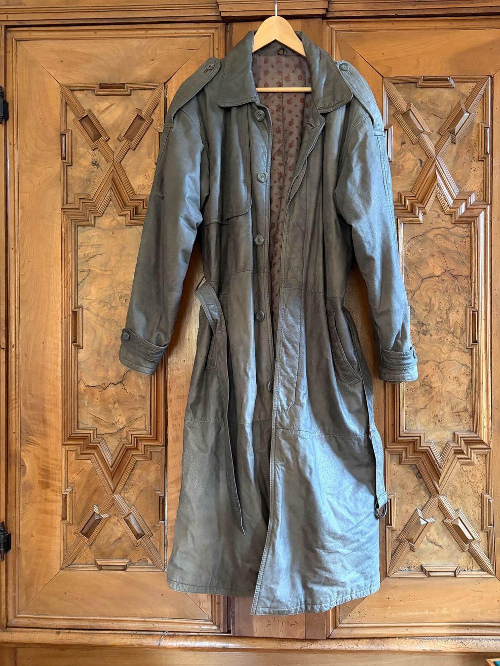 Mäntel: FREY COLLECTION Trenchcoat 100 % Lammleder Größe 48 – Gebraucht aus Interlaken von Bona55 2