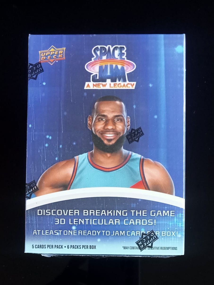 Karten: Space Jam LeBron cards box new sealed – Neu und originalverpackt aus Vallorbe von ant_75wx
