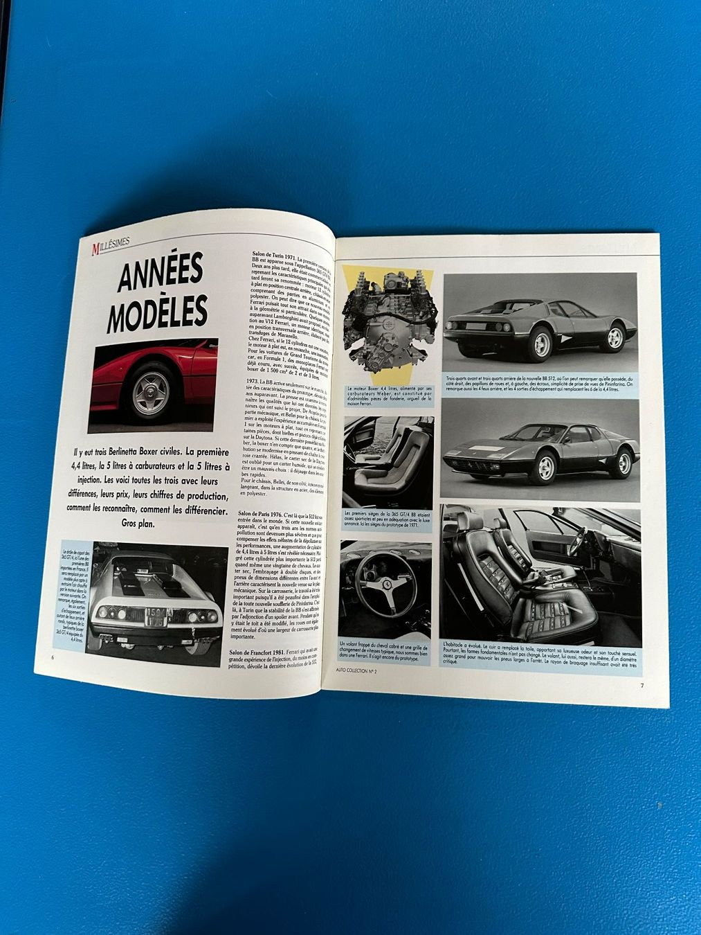 Riviste & Magazine: Heft , Ferrari 512 BB , Auto - Passion 1992 , Oldtimer – Usato da Boswil venduto da pavo1 2