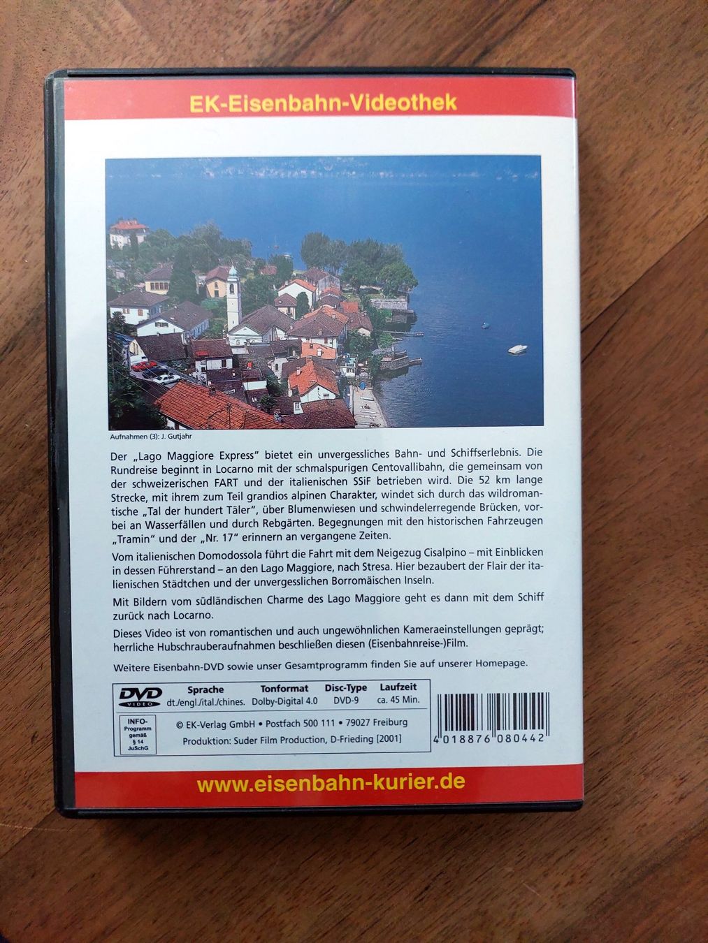 Alle DVDs: Lago Maggiore Express - Eisenbahn Kurier - DVD – Gebraucht aus Schönenwerd von Steidi 2