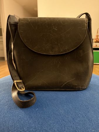 Bally Schultertasche Vintage Leder 