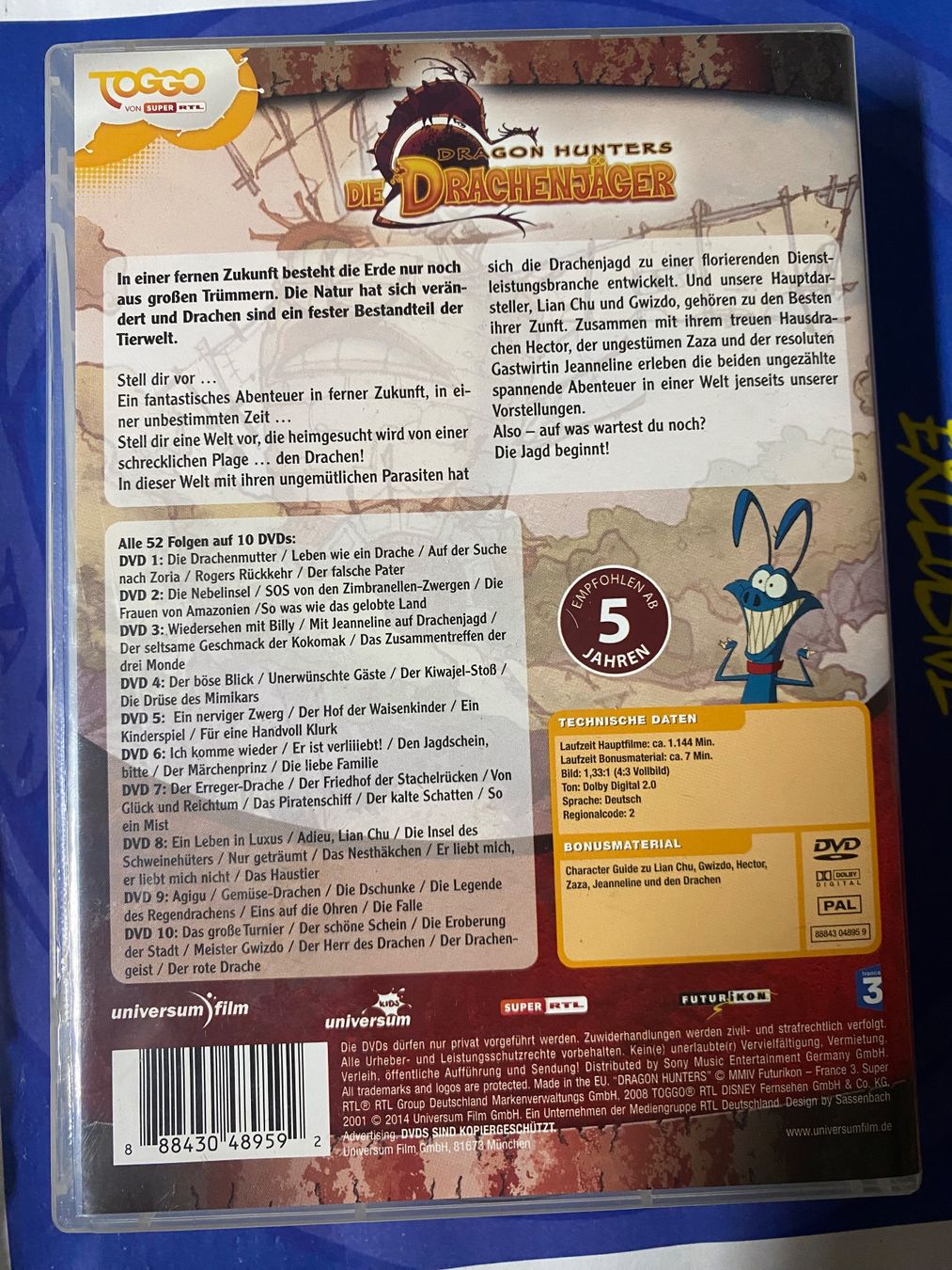 Alle DVDs: Die Drachenjäger – Gebraucht aus Muri b. Bern von AdidasCollector 1