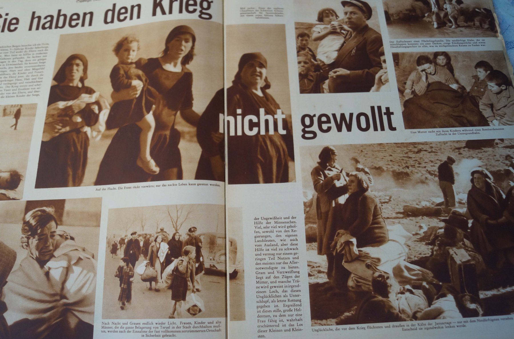 Zeitschriften & Magazine: Schweizer Illustrierte  1938 Spanien  Bürgerkrieg – Gebraucht aus Härkingen von sammelbecken 6