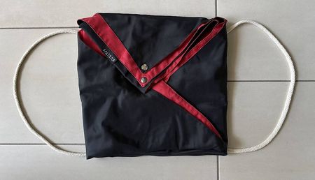 Rucksackbeutel faltbar/ Decke