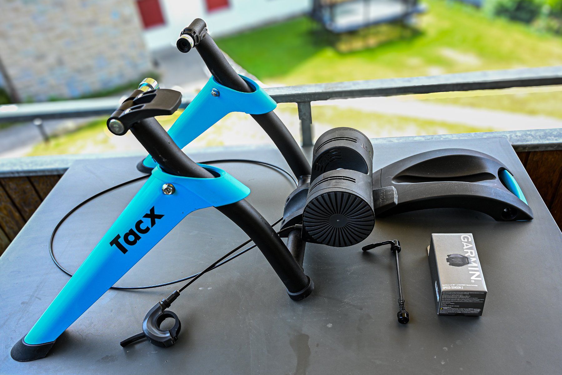 Ruote per filare: Neuwertiges Tacx Boost-Bundle – Nuovo e nell'imballaggio originale da Hedingen venduto da s_Kat