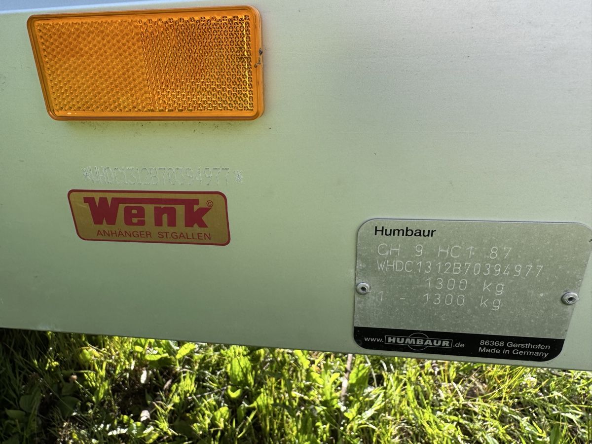 Humbaur Rimorchi: Humbaur h13k – Usato da Genève venduto da Syb.I 7