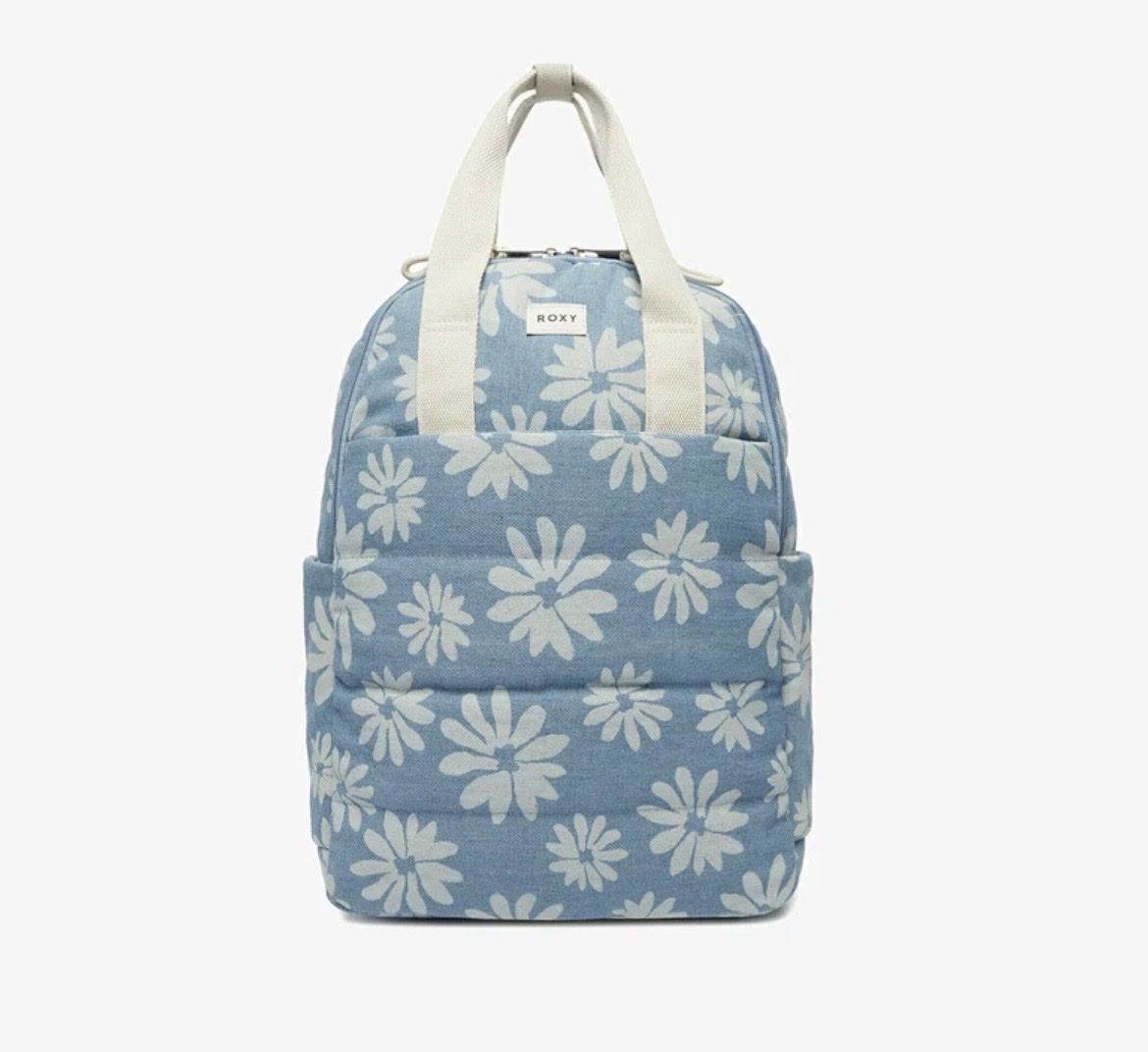 Roxy Rucksäcke: Roxy backpack denim floral print adjustable straps – Neu (gemäss Beschreibung) aus Mettmenstetten von ama_m86n 1